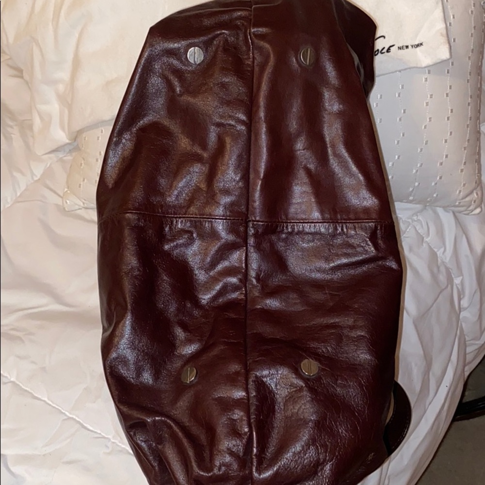 Kenneth Cole Chocolate Brown Bag - Picture 11 of 16